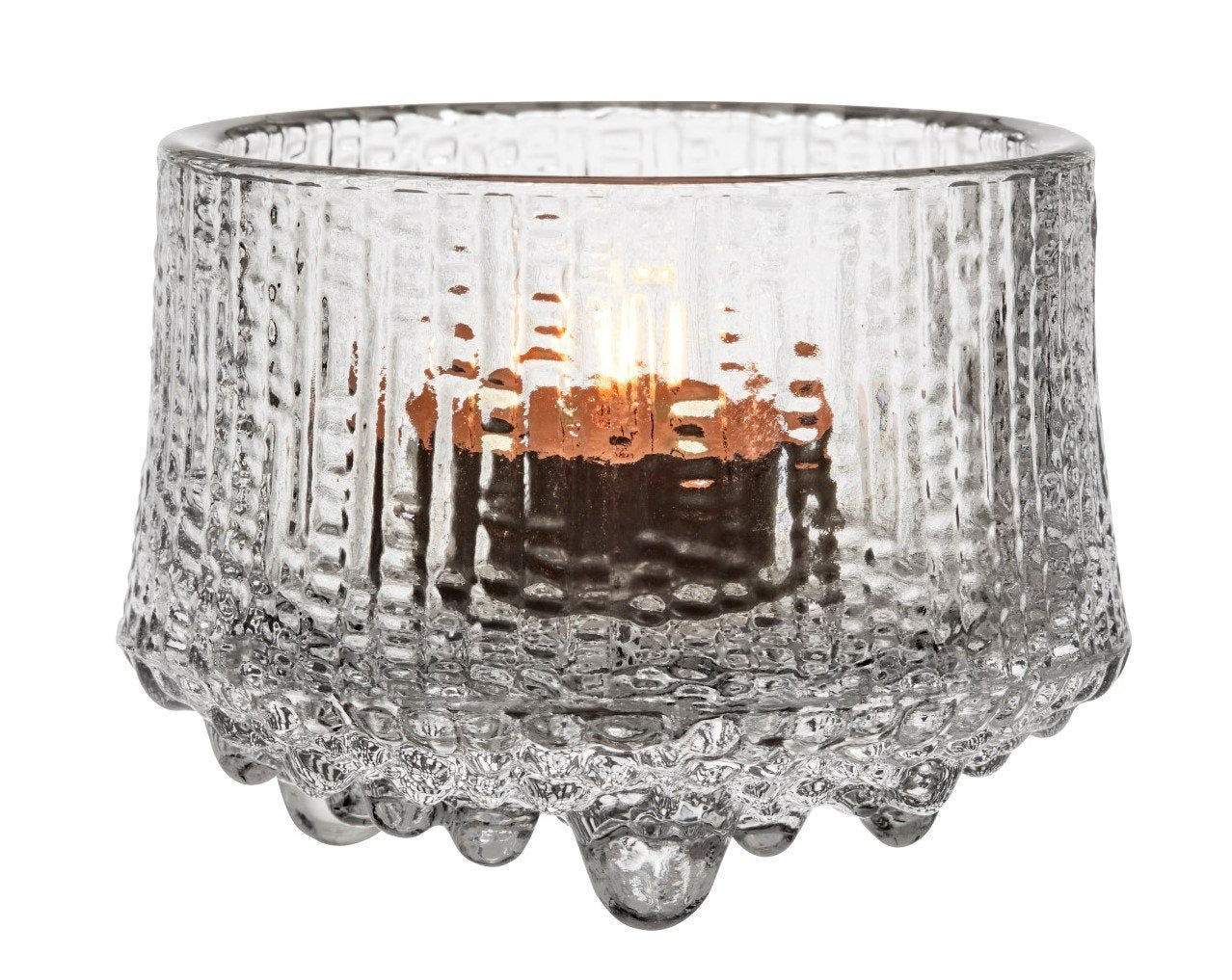 Iittala Ultima Thule Tealight Candleholders by by Tapio Wirkkala (Clear)