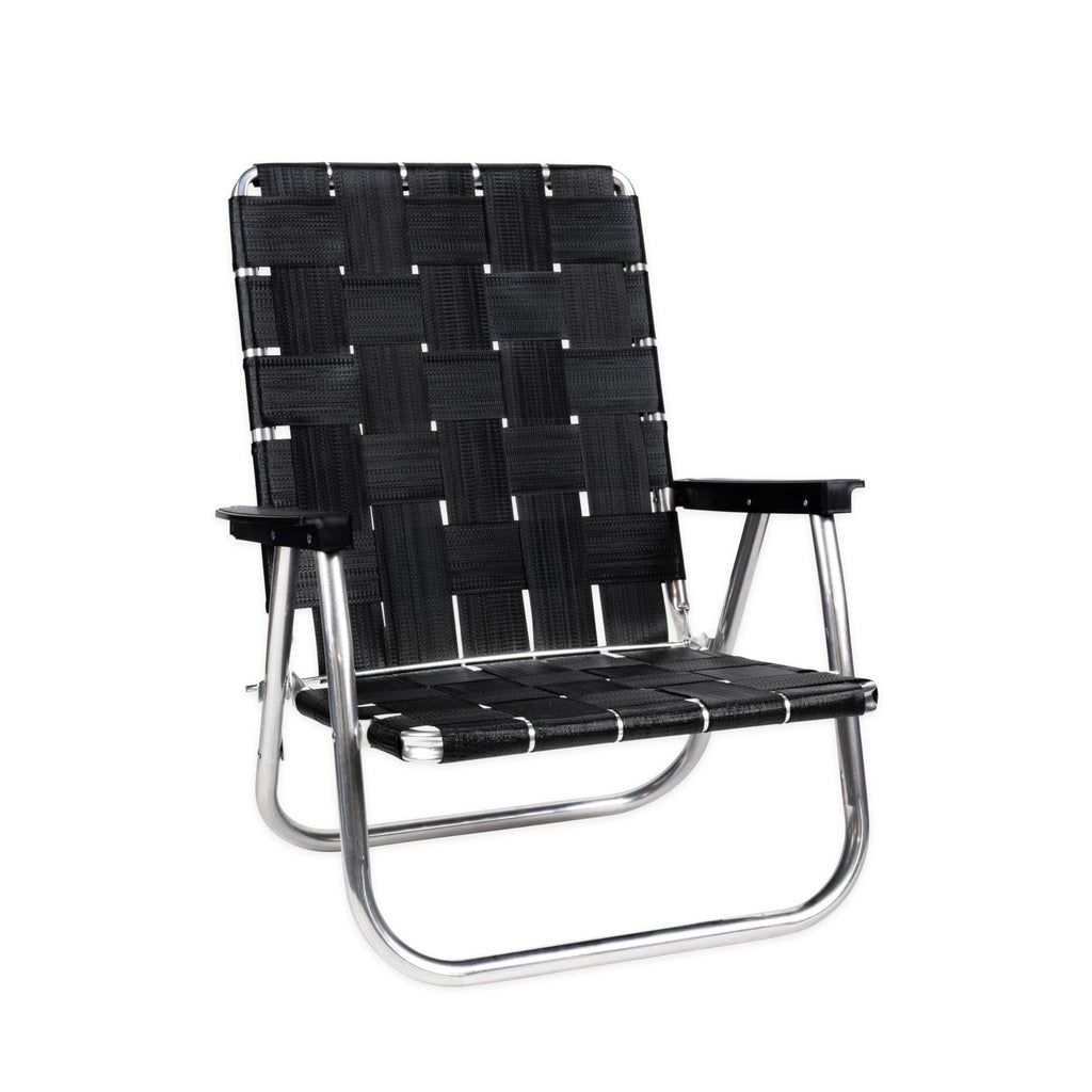 Experience The Ultimate Beach Relaxation With The Lawn Chair Midnight Beach Chair – Lightweight, Durable, And Perfect For Summer!
