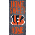 Cincinnati Bengals 6 x 12 Home Sweet Home Sign