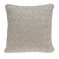 20' X 7' X 20' Charming Transitional Beige Accent Pillow Cover With Poly Insert