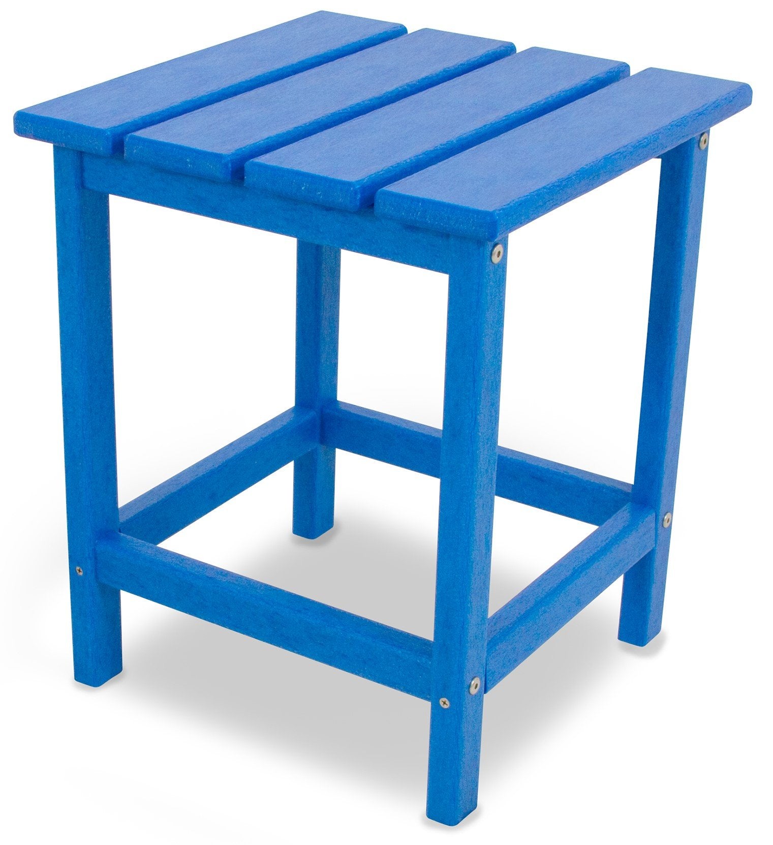 Polywood Ect18Pb Long Island 18' Side Table, Pacific Blue