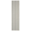 Garland Rug Carnival Stripe Assorted Earth Tone 3'x12' Modern Stain Resistance Runner