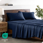 Bare Home 100% Rayon Made From Bamboo Luxury King Sheet Set - 5 Piece Bedding Set - Deep Pockets - Cooling Sheets - Breathable -