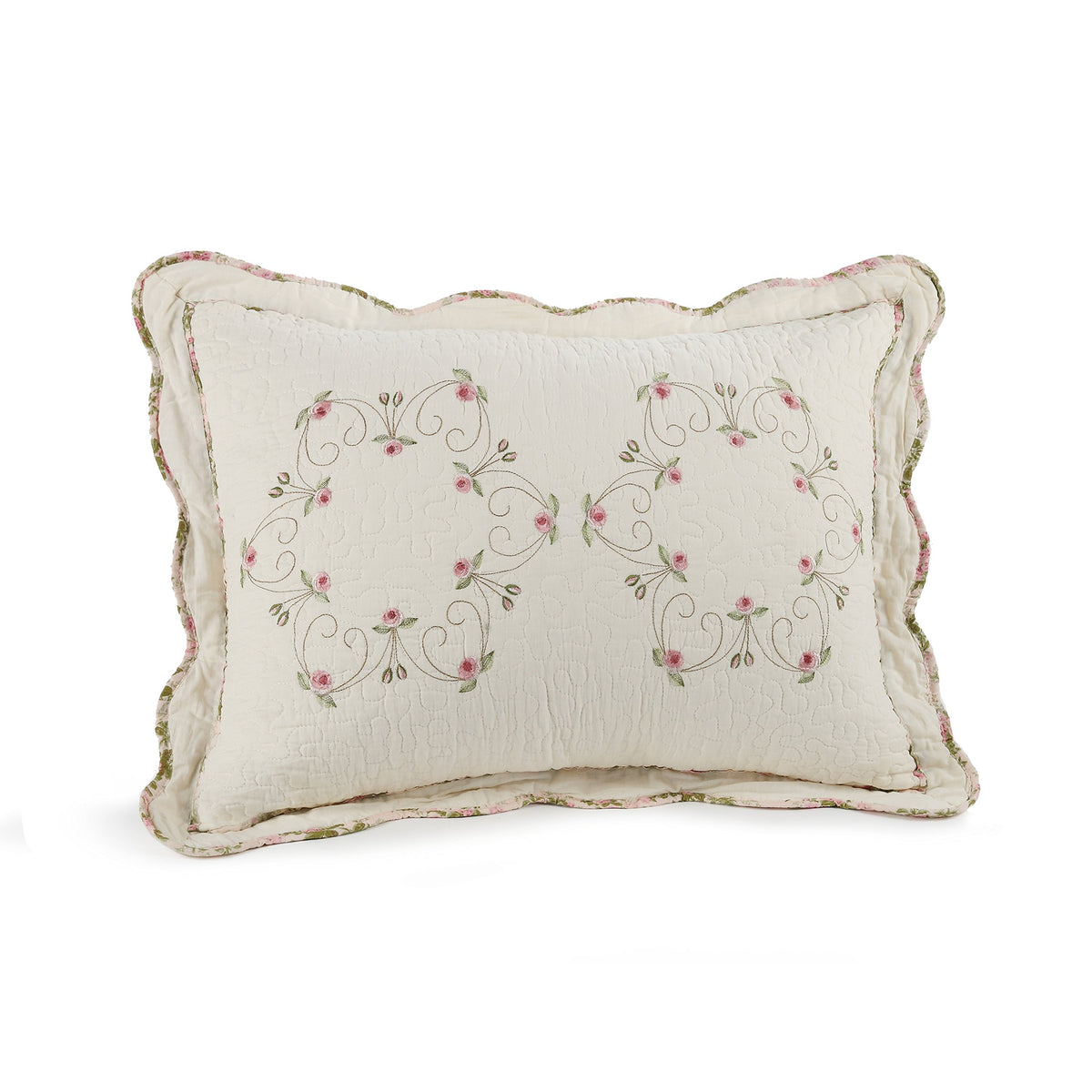 Modern Heirloom Felisa Embroidered King Sham
