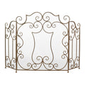 Accent Plus Modern Scroll Fireplace Screen