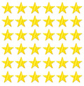 Beistle 36-Piece Foil Star Cutouts, 9-Inch Gold