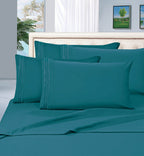 Elegant Comfort Luxury Wrinkle,Fade And Stain Resistant 1500 Thread Count Egyptian Quality 4-Piece Bed Sheet Set, Deep Pocket, K
