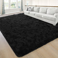 junovo Ultra Soft Area Rugs 4x5.3 Feet Fluffy Carpets for Bedroom Kids Girls Boys Baby Living Room Shaggy Floor Nursery Rug Home