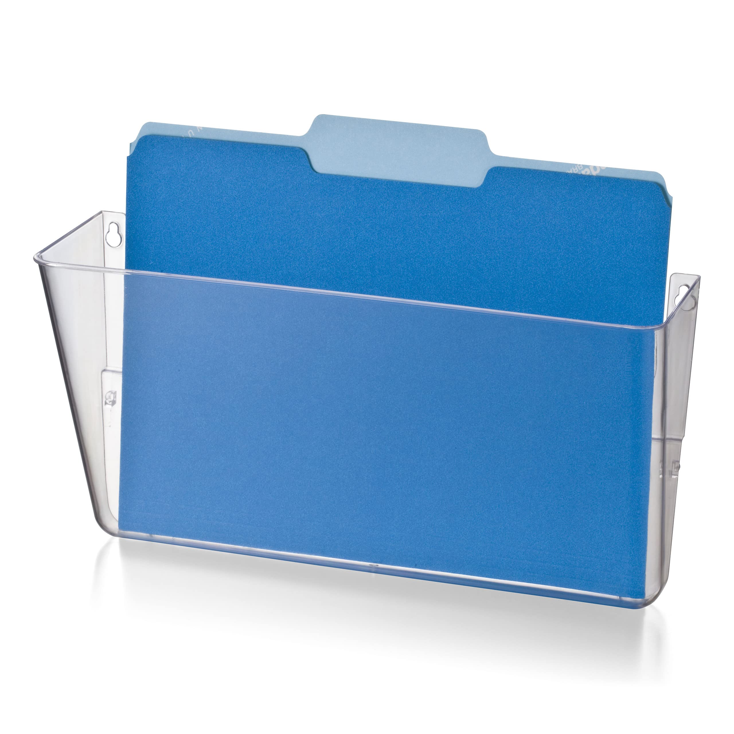 Officemate Wall File Letter Size, Clear (21434)