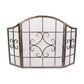 Panacea Products 15955 Natural Organic Bronze Fireplace Screen