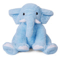 Elephant Weighted Stuffed Animals 5 lbs 16 inches Blue, Large Weighted Elephant Plushie Cuddly Pillow Gift for Kids & Adults