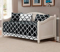 Linen Plus 5Pc Daybed Cover Set Quilted Bedspread New (Black/White)