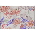 Seabreeze Sz1 Ivory Coastal Rug Rectangle 8' X 10'