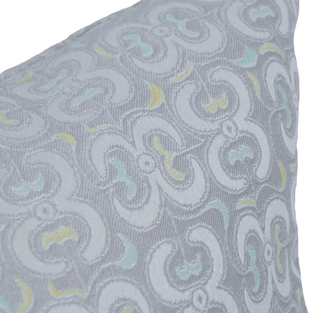 Blazing Needles Square Jacquard Throw Pillows, 17", Mahlika Sorbet 4 Count