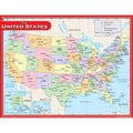 Teacher Created Resources Us Map Chart, Multi Color (7657)