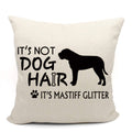 Mancheng-Zi Mastiff Pillow Covers 18X18,Mastiff Gifts,Mastiff Mom Gifts,English Mastiff Dog Mom Gifts For Women,Reserved For The