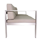 Pangea Home Karen 3 Tp Sofa, Grey