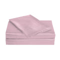 Belles & Whistles Pink Satin Sheet Set, Twin