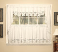 Today'S Curtain Imperial Classic Drawn Cutwork Window Swag, 38-Inch, Beige
