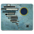 Dealzepic - Art Mousepad - Natural Rubber Mouse Pad With Famous Fine Art Abstract Painting Of Unequal By Vassily Kandinsky - Sti