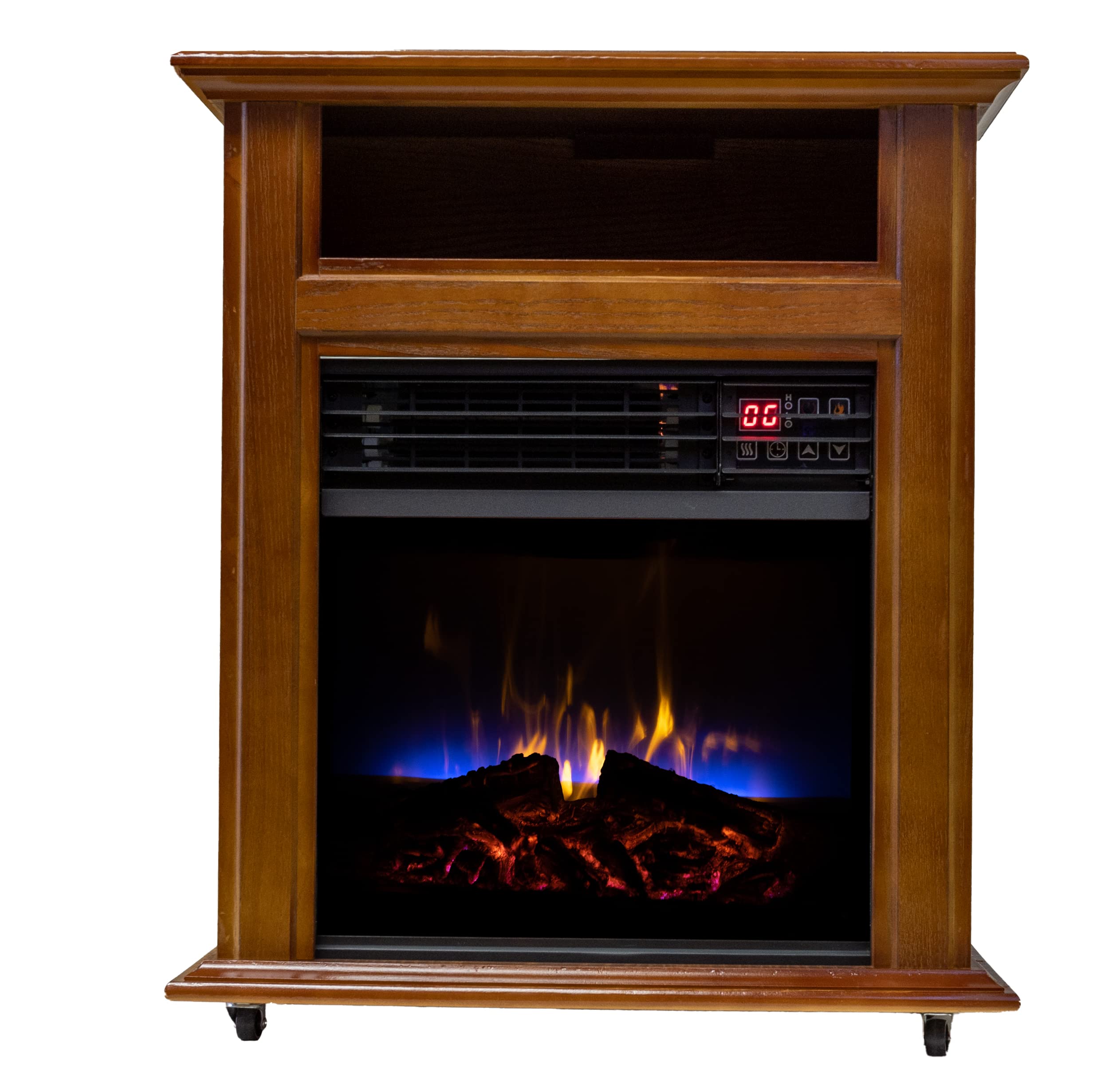 Comfort Glow QF4561R Electric Quartz Fireplace