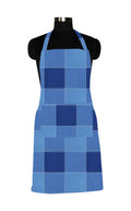 Airwill Cotton Kitchen Cooking Aprons (4Way Blue)
