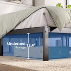 Zinus 14 Inch Elias Metal Platform Bed Frame, Steel Support, No Box Spring Needed, Easy Assembly, Full