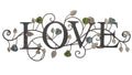 28.75 W Love Signs for Home Decor Metal Love Wall Decor (Love Style)