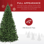 Best Choice Products Artificial Christmas Tree, 6Ft Premium Unlit Realistic Spruce Holiday D  Cor W/Dense Branches, Easy Assembl