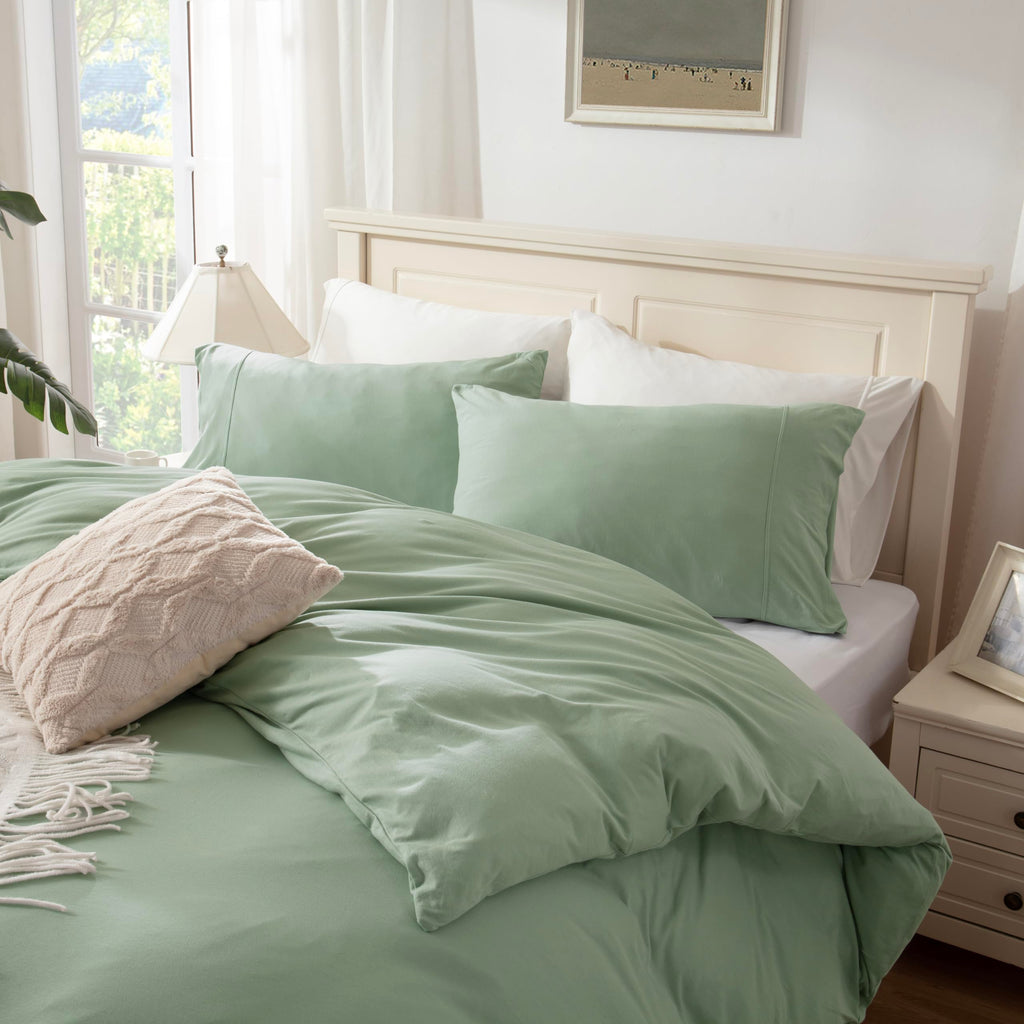 Household 100% Jersey Cotton Pillowcase 20   X30   -Light Weight, Comfortable, Super Soft Pillow Case With Envelope Closure Extr