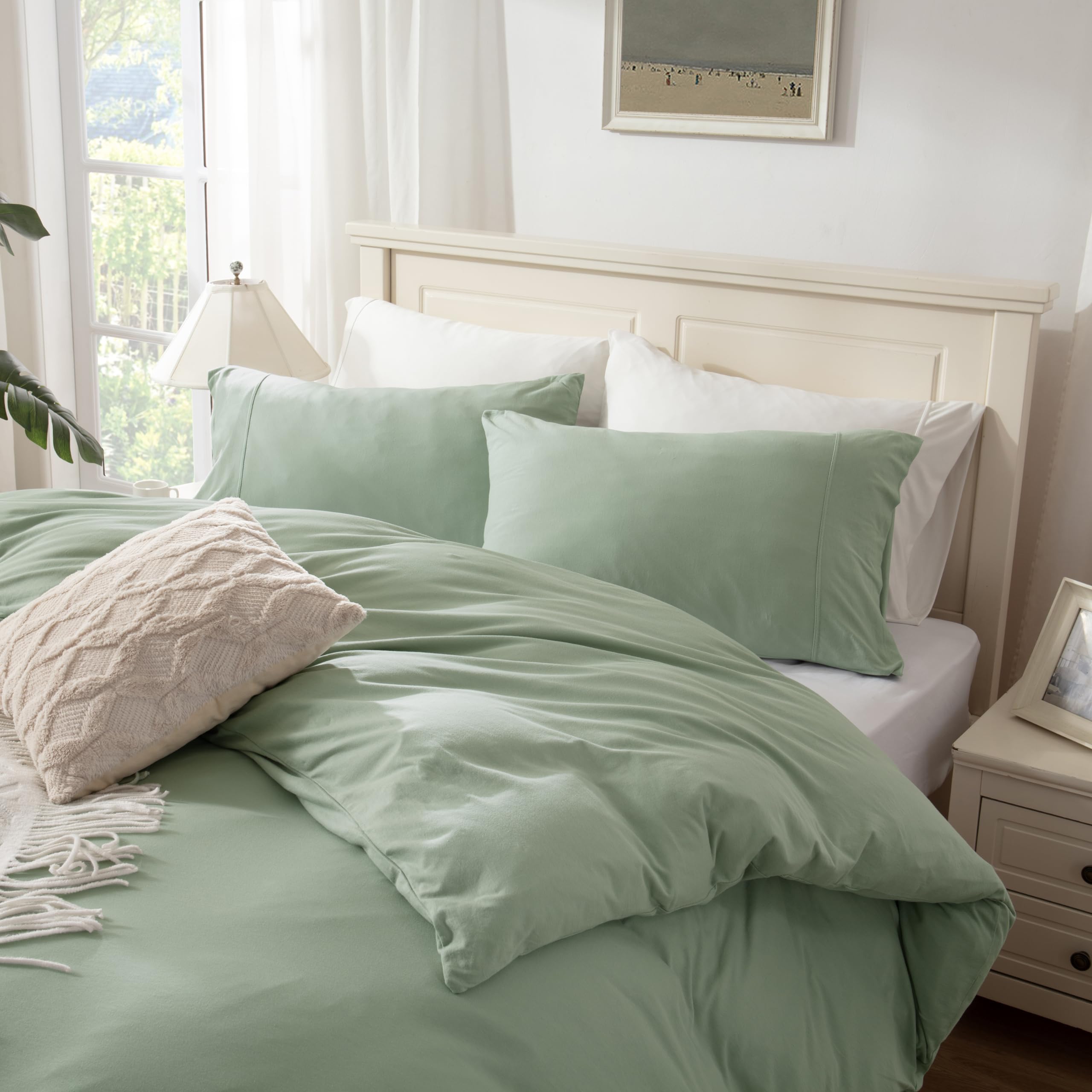Household 100% Jersey Cotton Pillowcase 20   X30   -Light Weight, Comfortable, Super Soft Pillow Case With Envelope Closure Extr