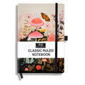 Ricco Bello Classic Ruled Notebook | Hardcover Lined Writing Journal For Work, Home, School | 192 Lined Pages, 5.7 X 8.4 Inches