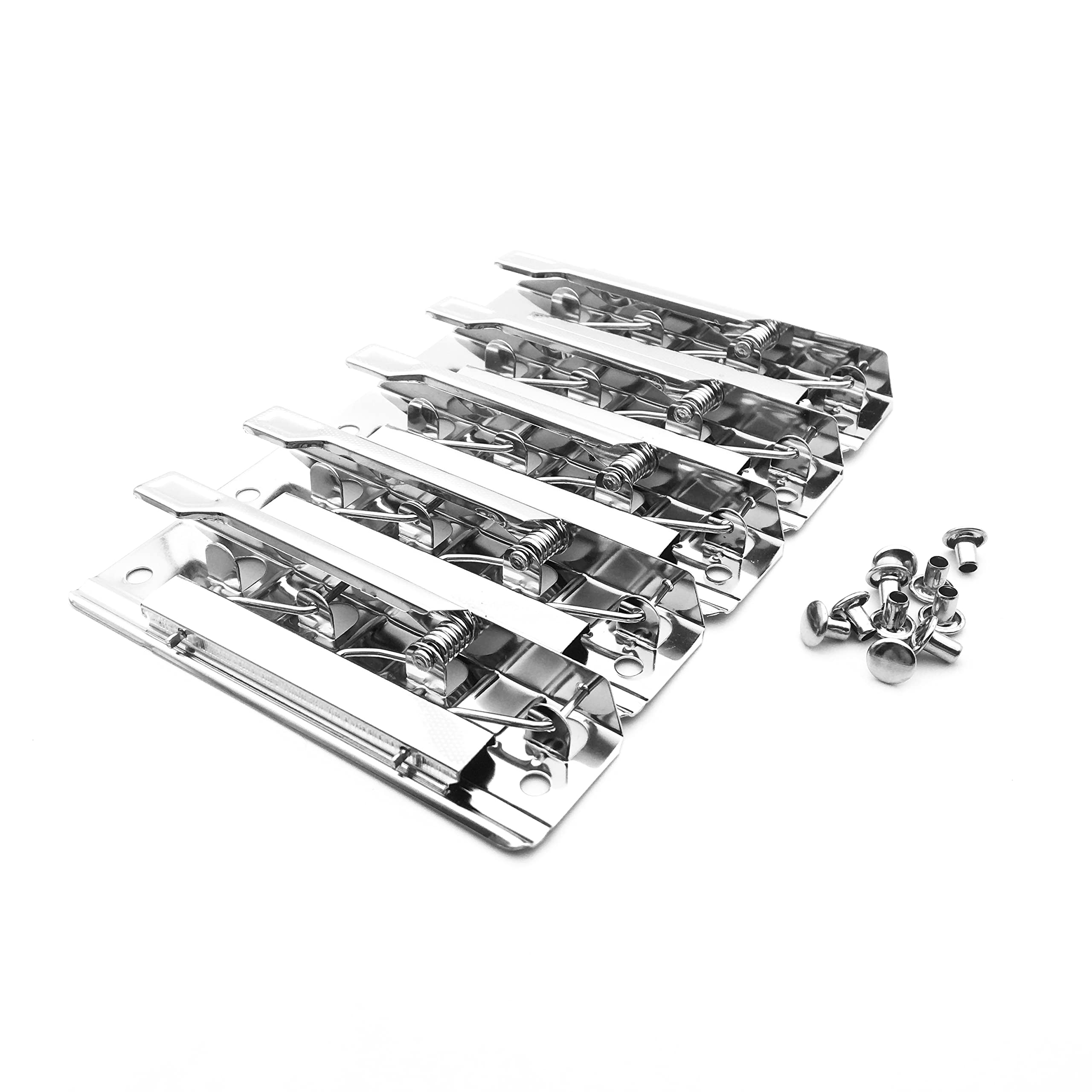 Shuokecrafts 5Pack Metal Clipboards Jumbo Lever Clip (4')