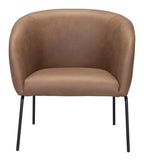 Zuo Quinten Accent Chair Vintage Brown