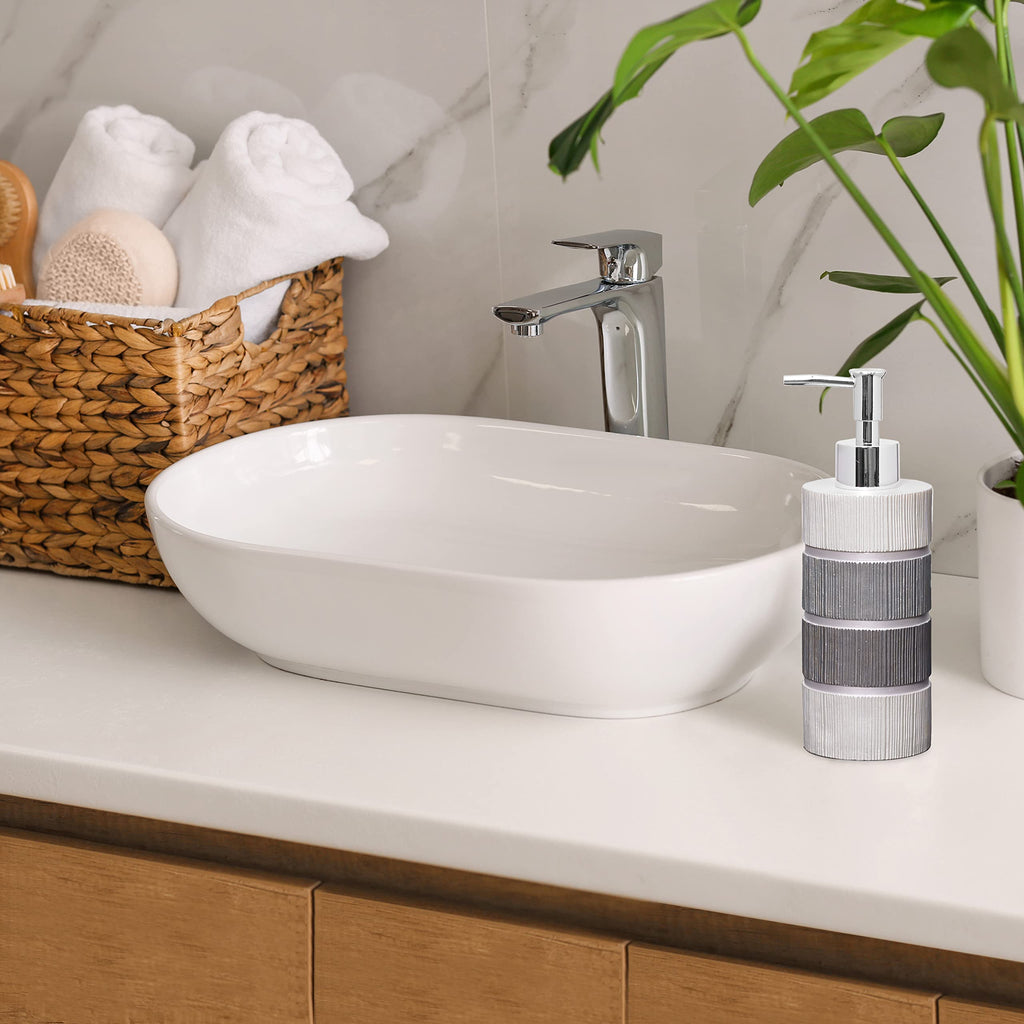 Popular Bath Modern Line, Lotion Pump, Grey