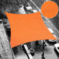 Shademart 6 ' X 17 ' Orange Waterproof Shade Sail Sun Shade Sail Rectangle Custom Size Water Resistant Canopy Awning Shelter, 95