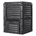 VEVOR Garden Compost Bin 80 Gallon, BPA Free Composter, Large Capacity Outdoor Composting Bin with Top Lid and Bottom Door, Easy
