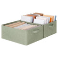 GRANNY SAYS Storage Basket for Shelves, Storage Bin, Sage Green, 2Pack