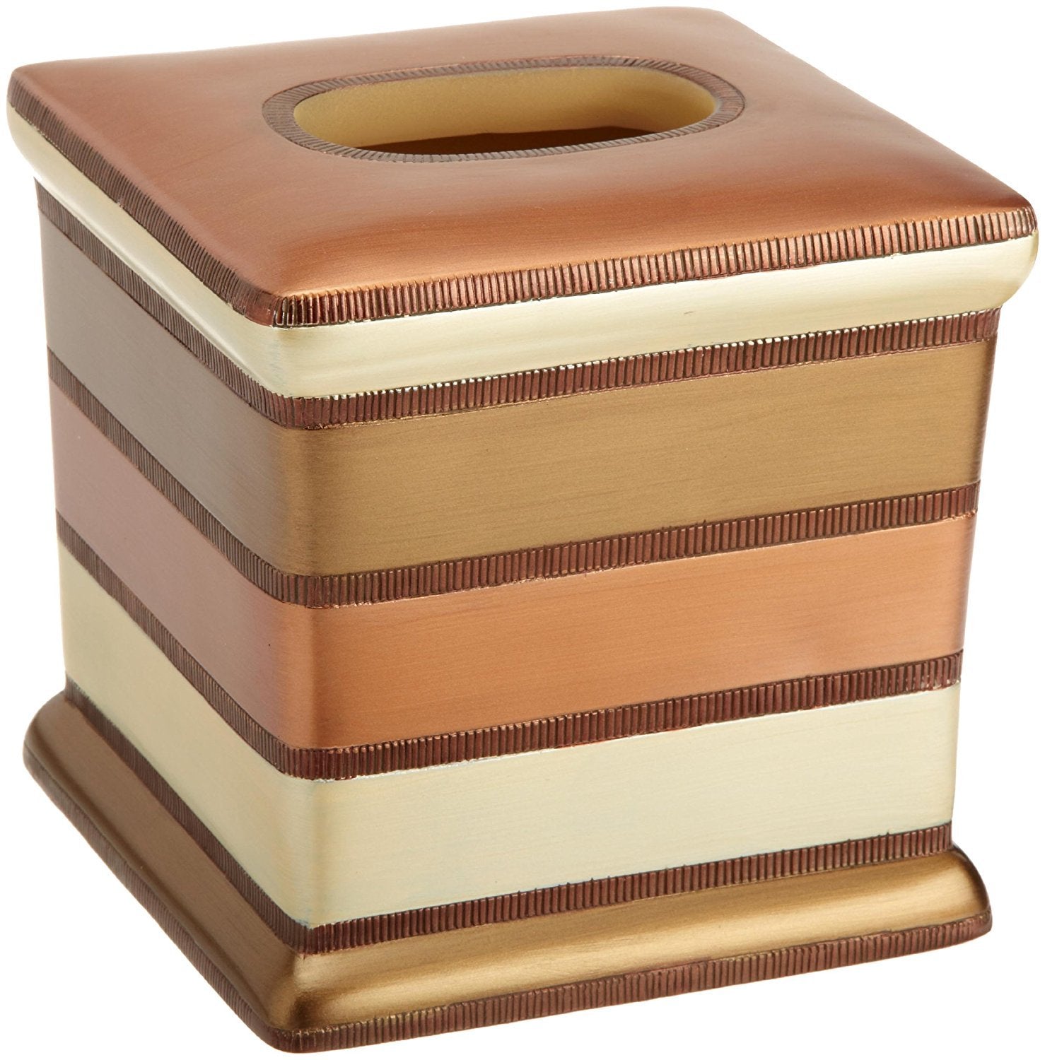Popular Bath Contempo Collection, Tissue Box, Spice