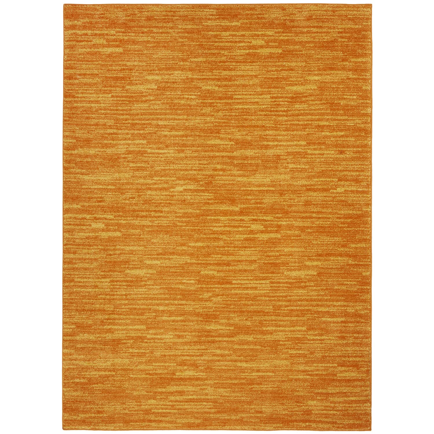 Nourison Essentials Indoor/Outdoor Sunburst 6' X 9' Area Rug, Easy -Cleaning, Non Shedding, Bed Room, Living Room, Dining Room, Backyard, Deck, Patio (6X9)