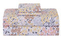 Feather & Stitch Softest 100% Cotton Sheets, 300 Thread Count Percale Weave Bedding, 16' Deep Pocket, Cooling Sheets, Breathable Bed Set, Hotel Premium Quality (- Full, Victorian Floral