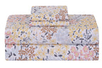 Feather & Stitch Softest 100% Cotton Sheets, 300 Thread Count Percale Weave Bedding, 16' Deep Pocket, Cooling Sheets, Breathable Bed Set, Hotel Premium Quality (- Full, Victorian Floral