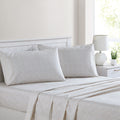 Modern Threads Printed 4-Piece Extra Soft Bedding Sheets & Pillowcase Set, Deep Pocket Up To 16 Inch Mattress Abella Queen