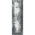 Winslow Wl1 Black Transitional Rug Runner 2' 6" X 12'