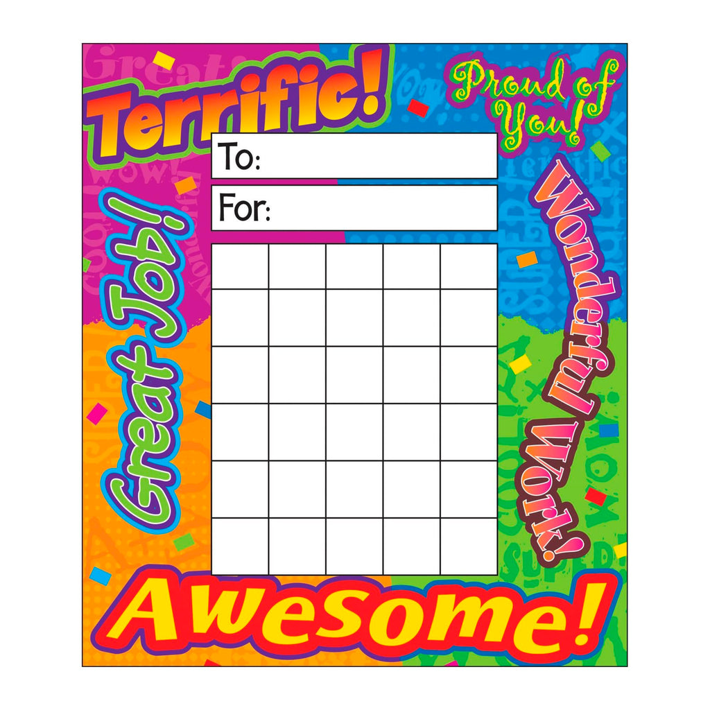 Trend Enterprises, Inc. Reward Words Incentive Pad, 36 Sheets