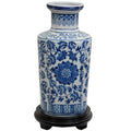 Red Lantern BW-VASE2-BWFL Vase, White