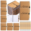 Tellingyou 10 Sets Back To School Thank You Gifts Bulk Notebook And Pens Inspirational Weekly To Do List Notebook For Teacher Gi