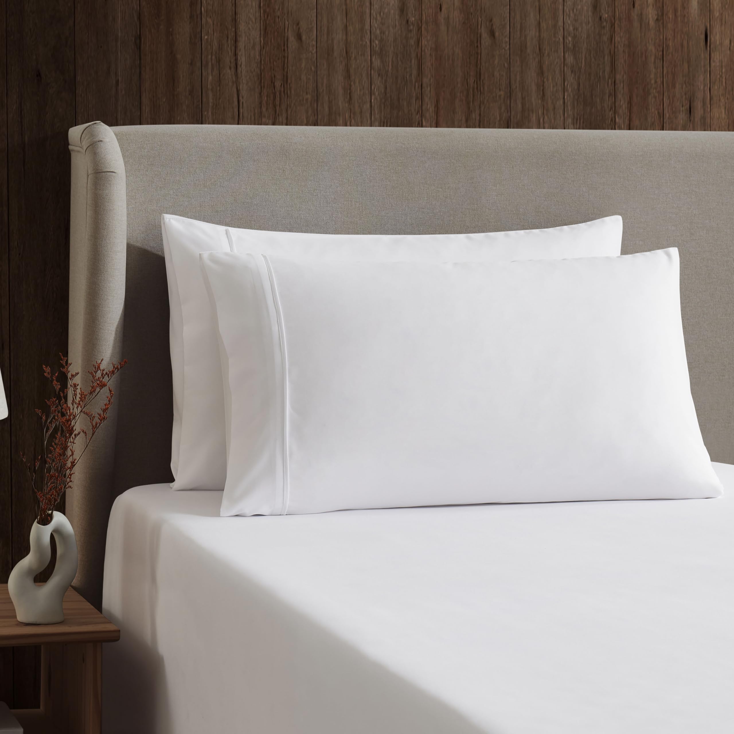 Nestl Twin Xl Sheets Set - 3 Piece Twin Xl Bed Sheets, Deep Pocket, Hotel Luxury, Extra Soft, Breathable And Cooling, Off White Twin Xl Sheet Set