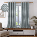 Story@Home Cotton Curtains 5 Feet Long 4 Piece | Abstract Printed Window Curtain | Light Filtering Curtain | Window Curtains For