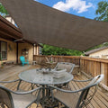 Infrange 3' X 12' Rectangle Sun Shade Sails Canopy Uv Block For Patio Deck Pergola Yard Lawn Outdoor Activities (Brown)